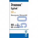 Эгилок, табл. 50 мг №60