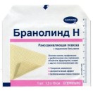 Повязка стерильная мазевая, Бранолинд Н р. 7.5смх10см №5 арт. 4923500 с перуанским бальзамом