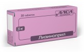 Лизиноприл-АЛСИ, табл. 20 мг №30
