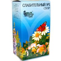 Слабительный сбор №1, сбор растит. 50 г №1