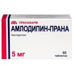 Амлодипин-Прана, таблетки 5 мг 60 шт